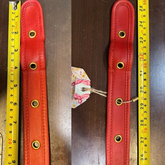 ❤️SOLD❤️Vintage Coach Red Duffle Sac 9085 - Picture 12 of 12